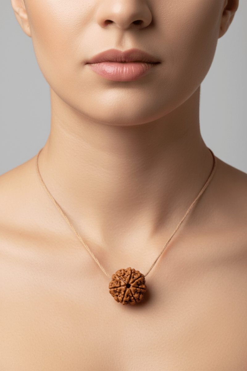 7 Mukhi Rudraksha – Mahalakshmi Abundance Bead - Agamadhara