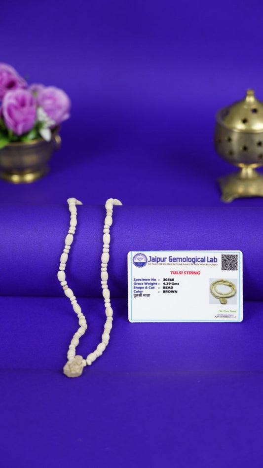 Tulsi Mala – Spiritual Protection & Devotion Beads - Agamadhara